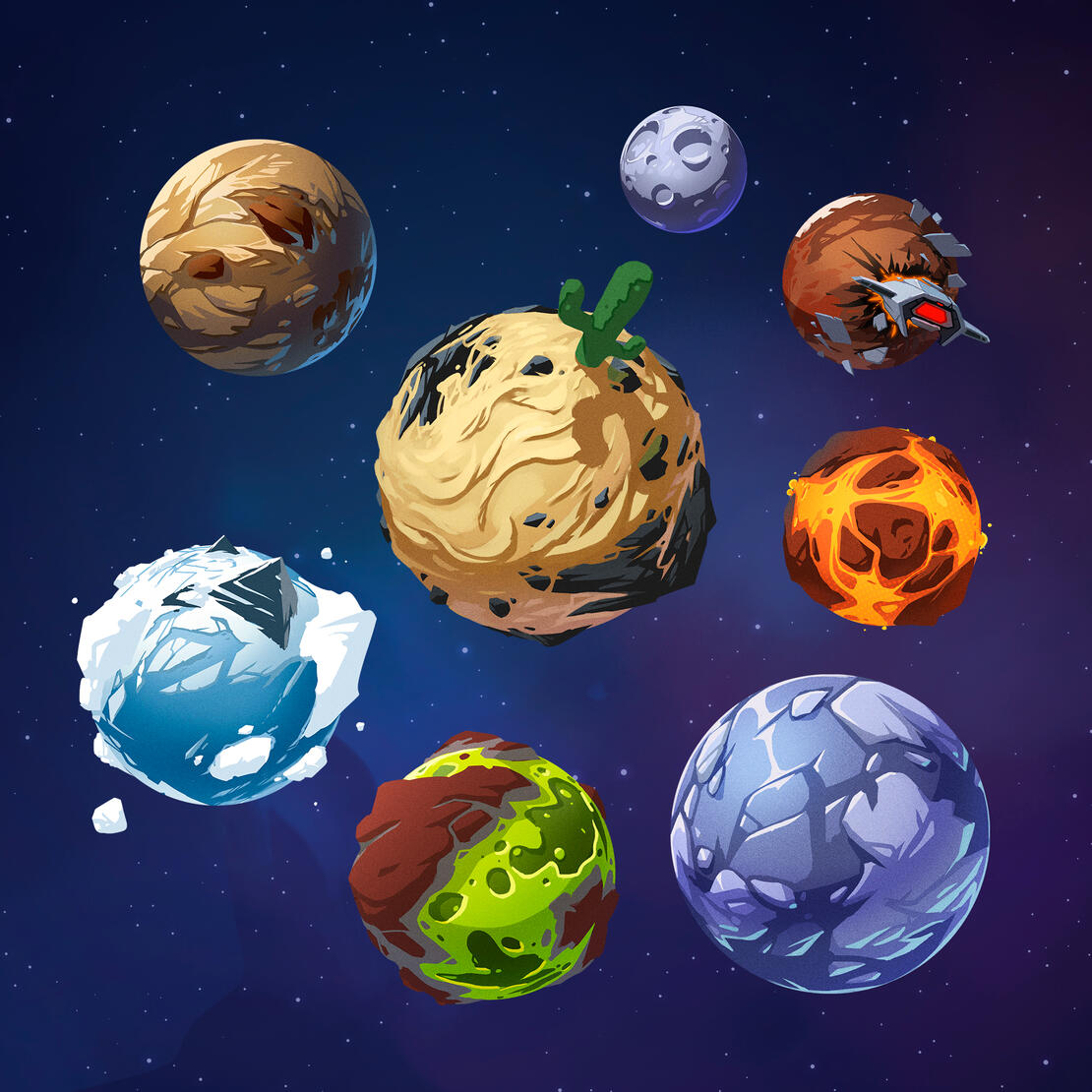 Starship Captains - Artworks