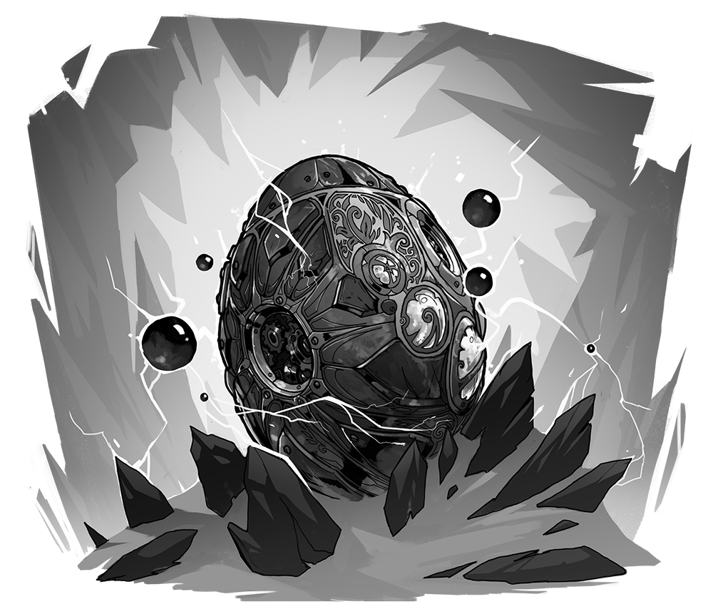 Dračí Hlídka - Mechanické vejce monster