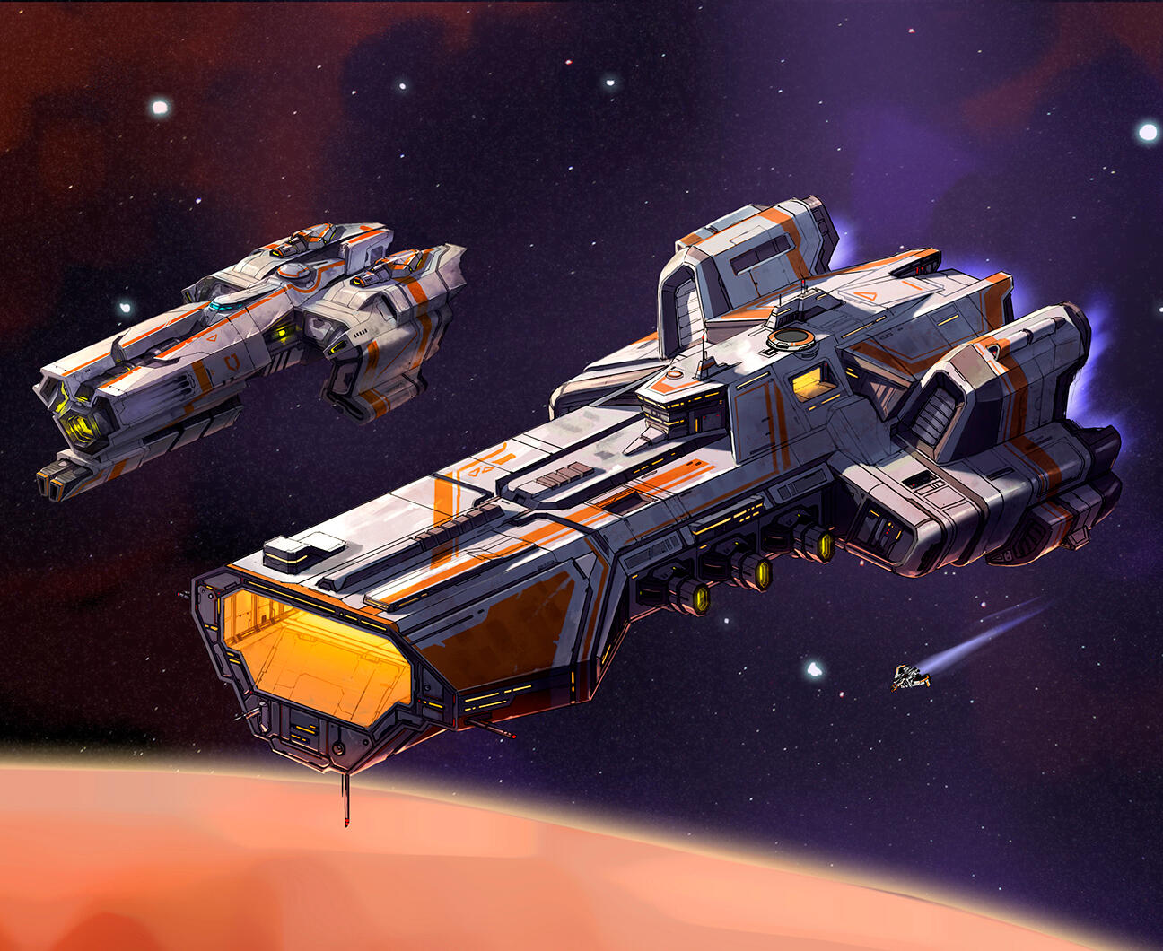 Defence of Procryon 3 - Artworks